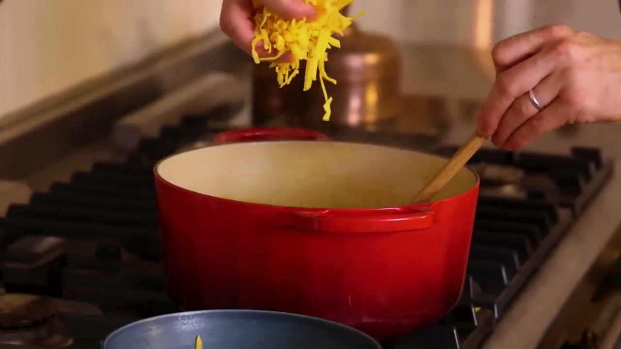 Step 8: Step 8: Melt the Cheddar in Off-Heat