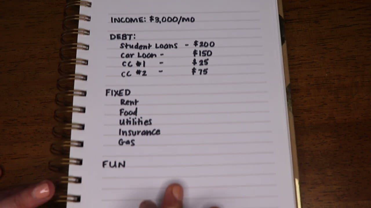 Step 3: Step 3: Add Your Fixed Expenses