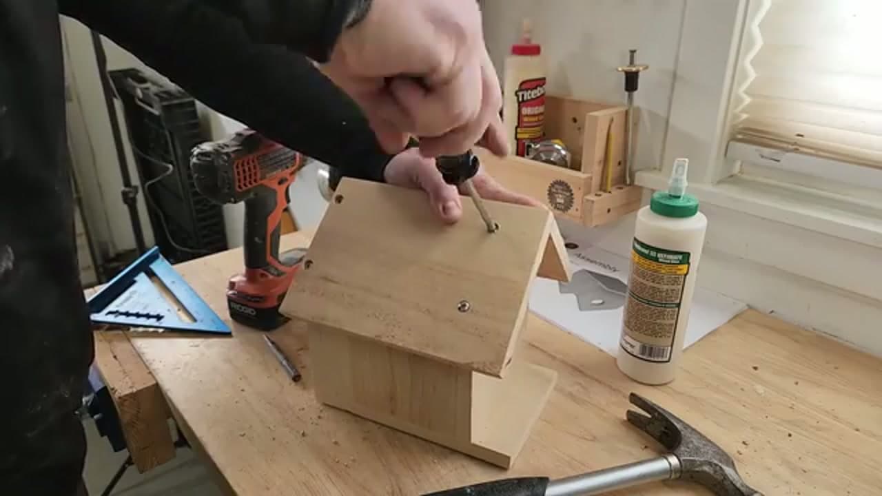 Step 5: Attach the Roof and Clean-Out Panel