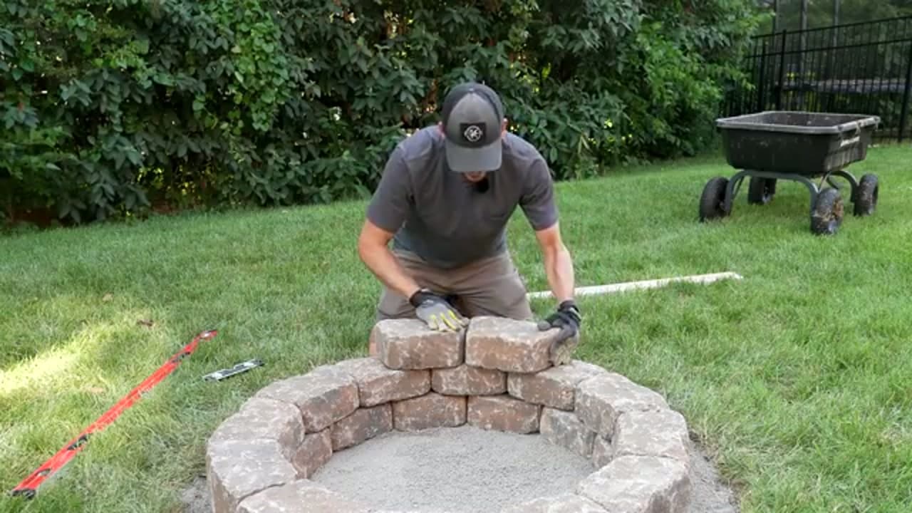Step 7: Step 7: Stack and Stagger the Courses