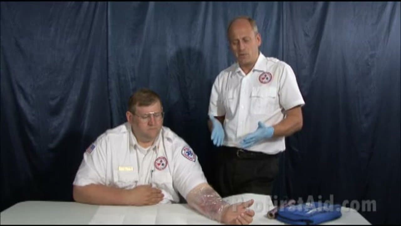 The finished result: How to Treat a Burn - First Aid in 5 Steps