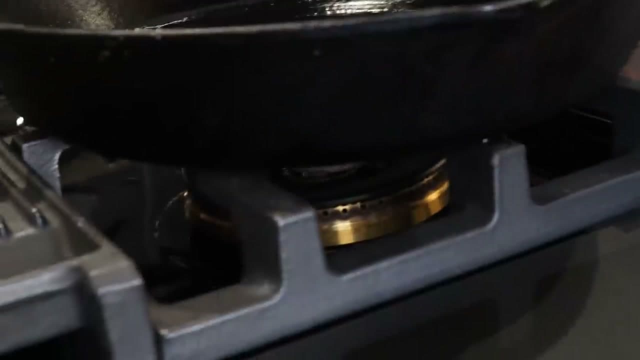 Step 2: Step 2: Pre-heat slowly on medium