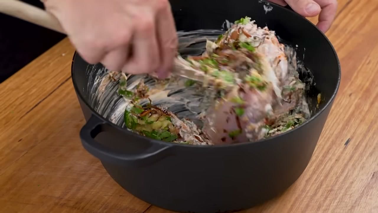 Step 3: Marinate the Chicken - How to Make Chicken Biryani (Hyderabadi Style)