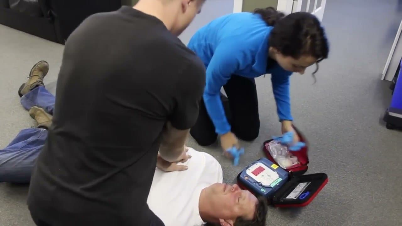 Step 5: Step 5: Place AED Pads on Bare Chest