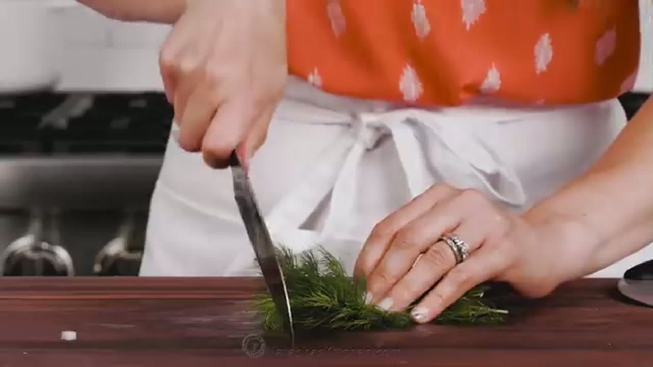 Step 3: Chop the Fresh Dill