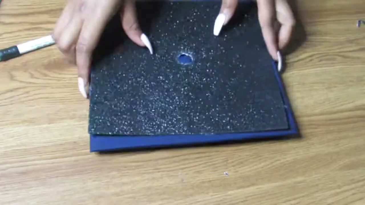 Step 4: Step 4: Adhere the Cardstock to the Cap