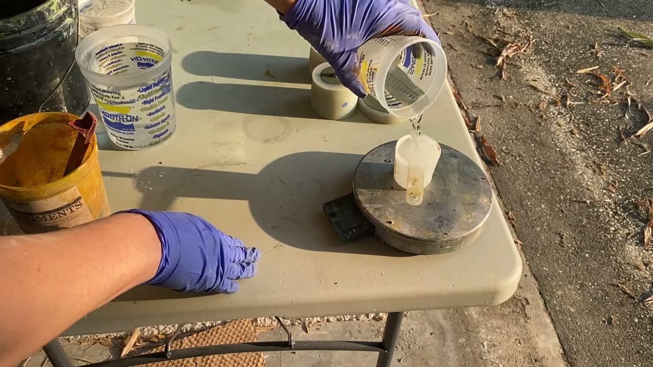 Step 3: Dissolve the Pigment Into Your Mix Water - How to Color Concrete for Crafts