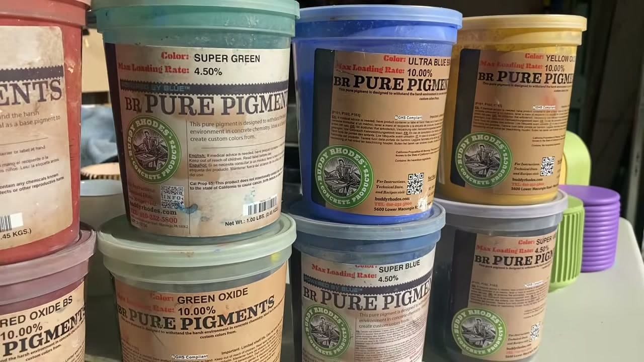 Step 1: Pick Your Pigment Type - How to Color Concrete for Crafts