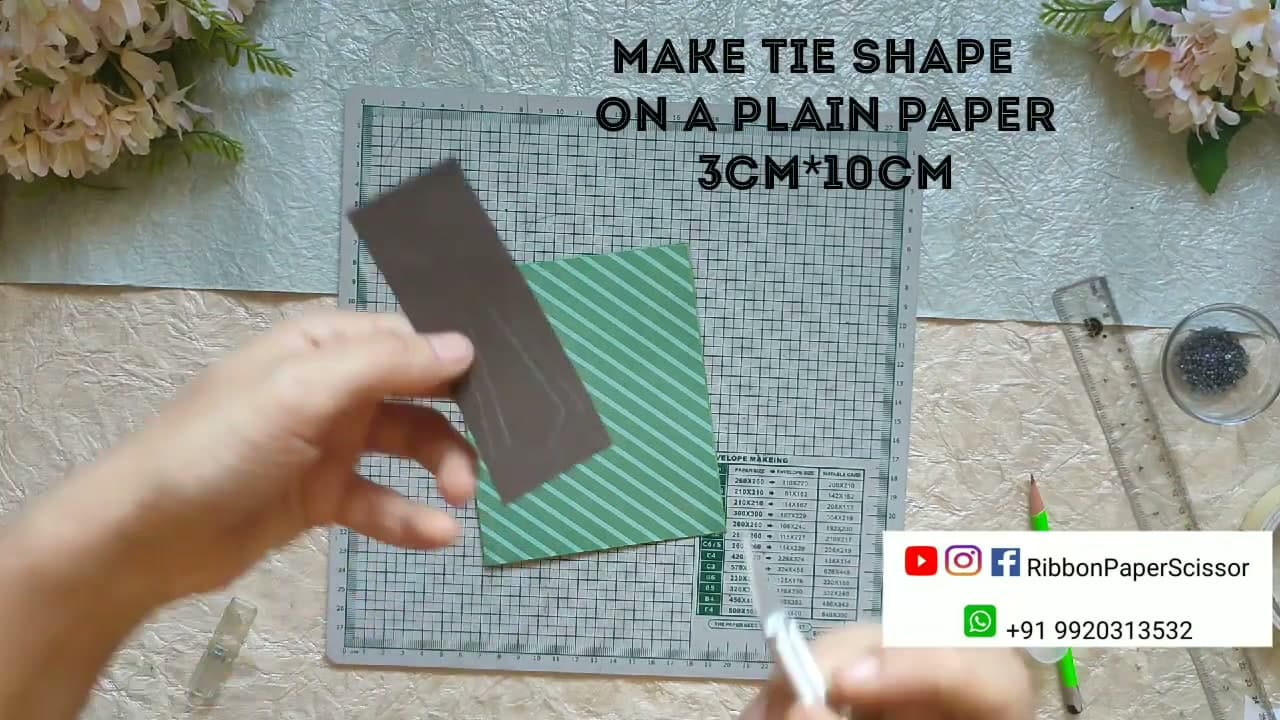 Step 3: Step 3: Draw the Tie Template