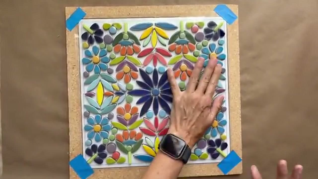Step 1: Step 1: Lay Your Tiles on the Template