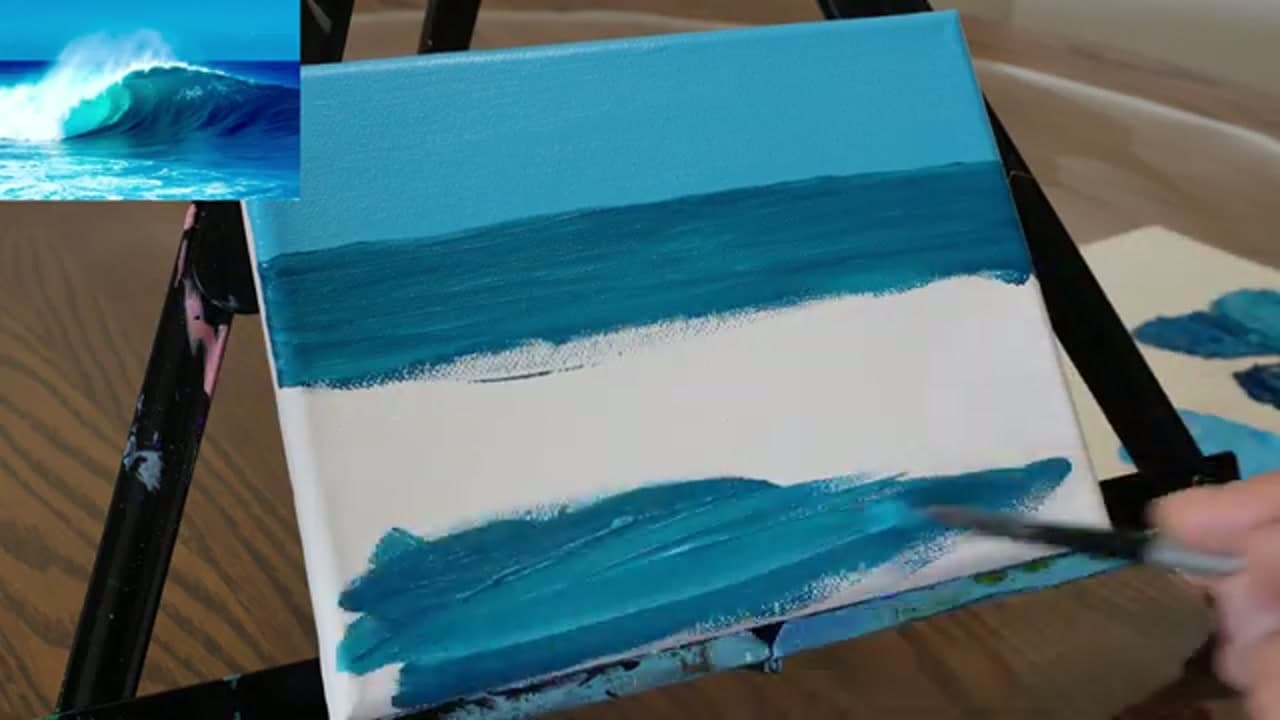 Step 4: Step 4: Paint the Foreground Water