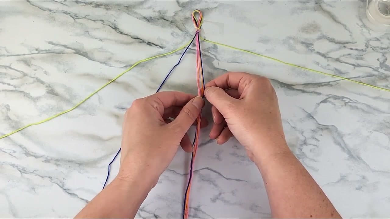 Step 3: Step 3: Tape and Mirror the Strands