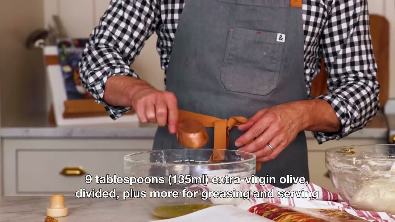 Step 4: Step 4: Coat in Olive Oil and First Rise