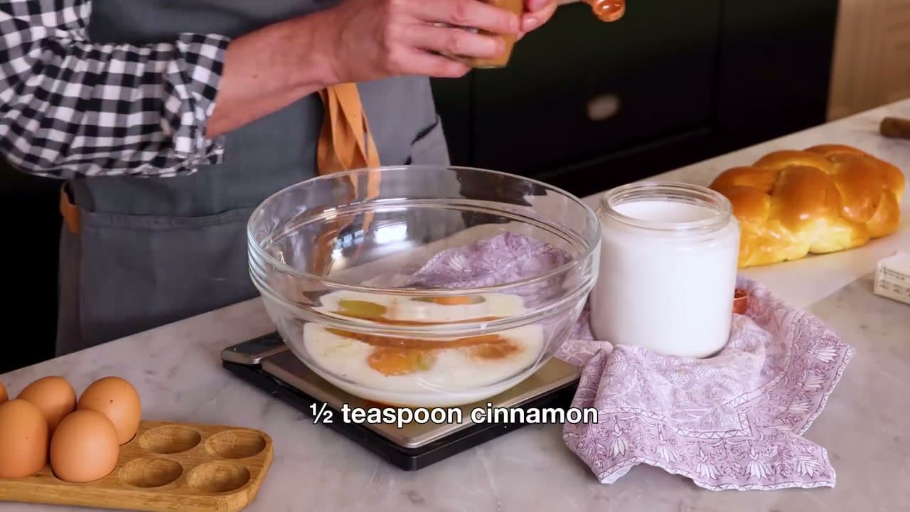 Step 2: Add Milk, Sugar, Cinnamon, Vanilla, and Salt
