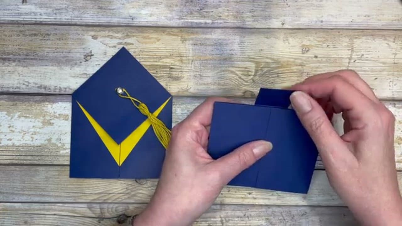 Step 3: Step 3: Adhere the Pop-Up Flap to the Inside