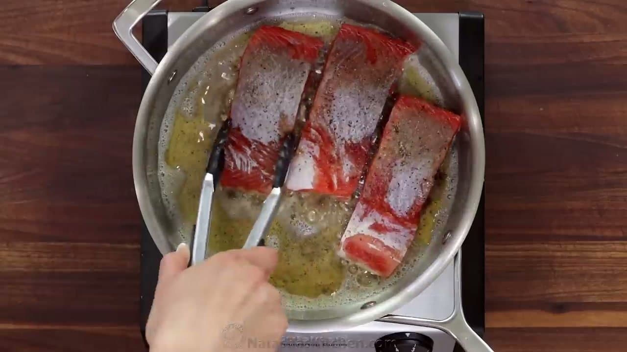 Step 4: Sear the Salmon