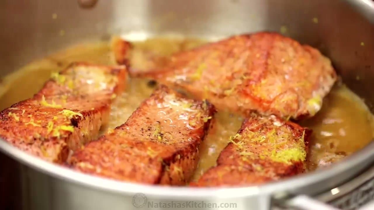 Step 5: Add Lemon and Baste