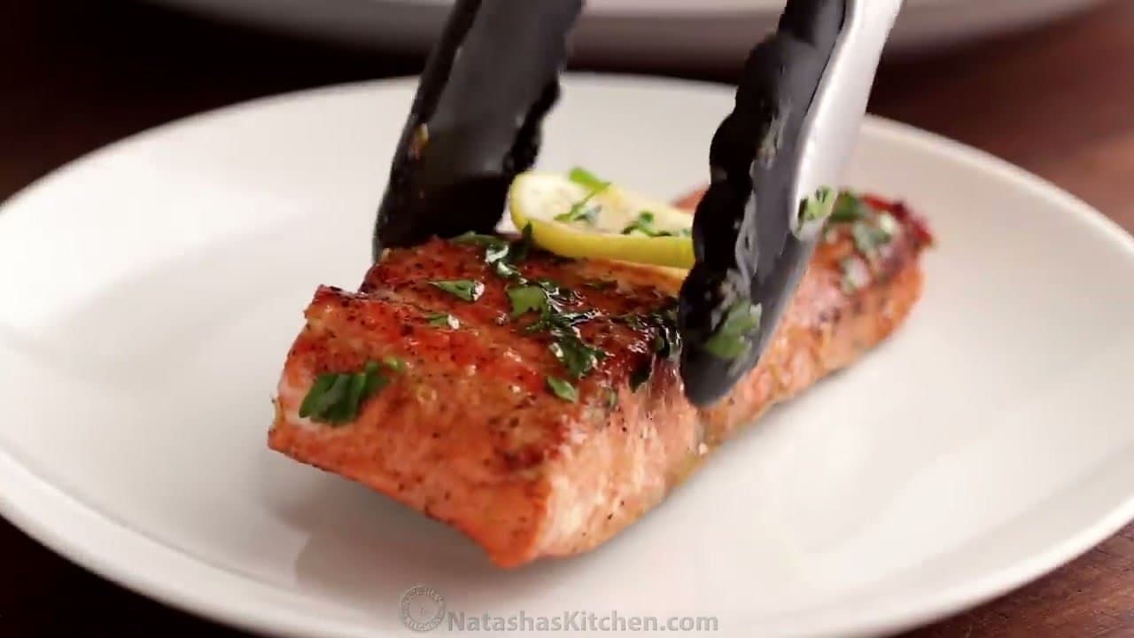 The finished result: How to Pan-Sear Salmon with Lemon Brown Butter