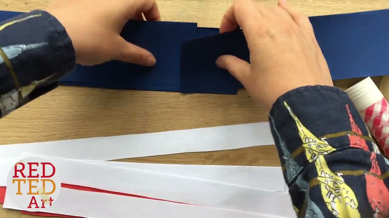 Step 4: Step 4: Glue Strips Into Long Lengths