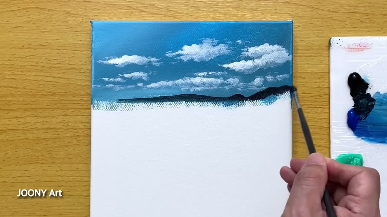 Step 3: Step 3: Set the Horizon and Distant Water
