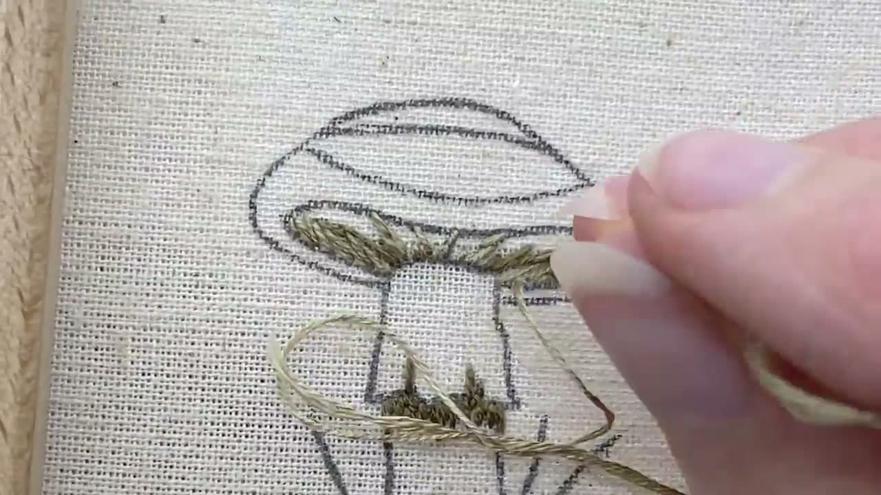 Step 3: Step 3: Outline the Cap and Stem