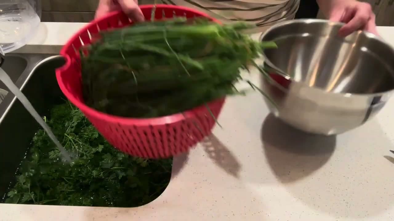 Step 2: Step 2: Wash and Spin Dry