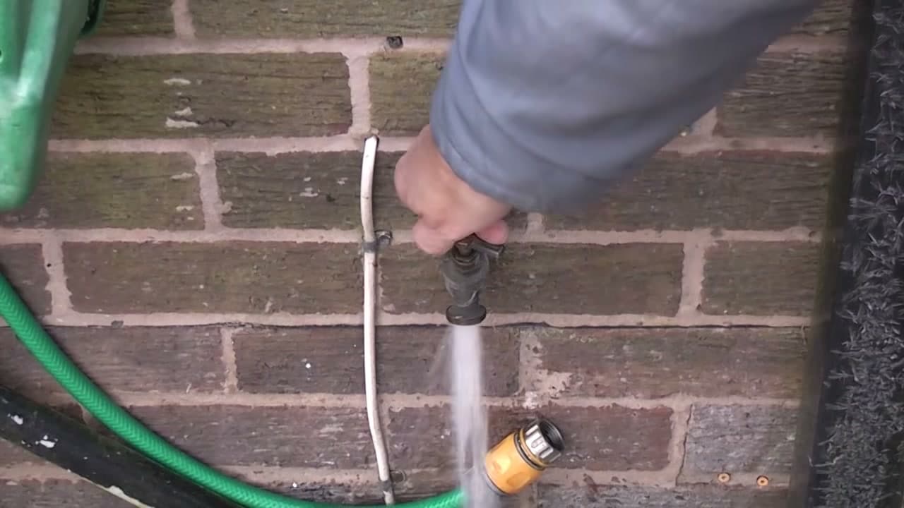 Step 4: Check the Spigot for Flow and Look for Splits - How to Thaw Frozen Pipes