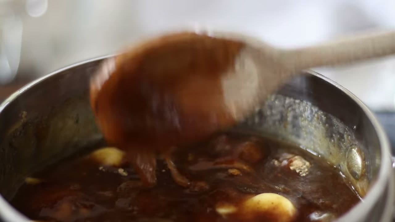 Step 1: Melt the Butter, Syrup and Spices - How to Make a Gingerbread House