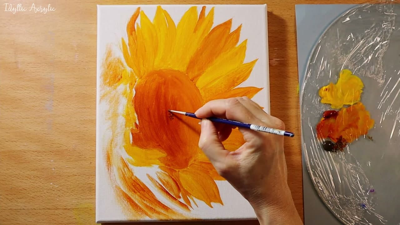 Step 2: Step 2: Block In the Petals