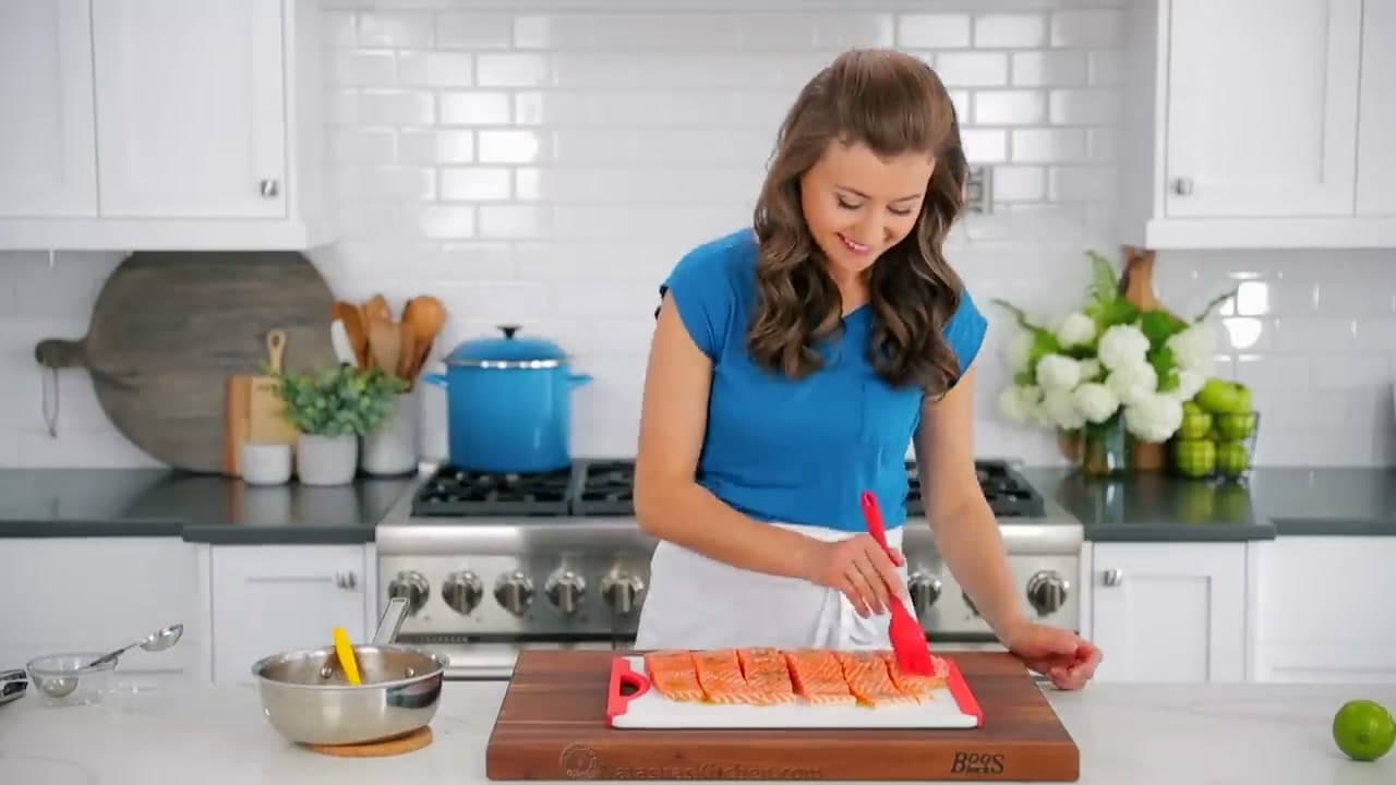 Step 5: Brush the Salmon and Heat the Grill