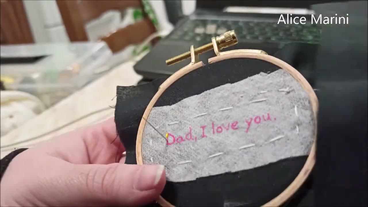 Step 1: Step 1: Set Up the Hoop and Fabric