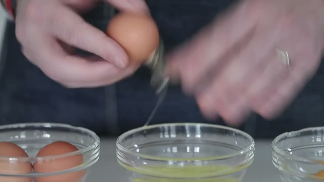 Step 1: Step 1: Separate the Eggs
