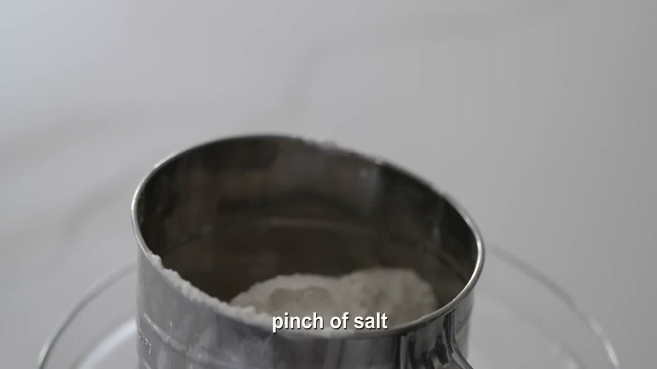 Step 2: Step 2: Sift the Flour and Salt