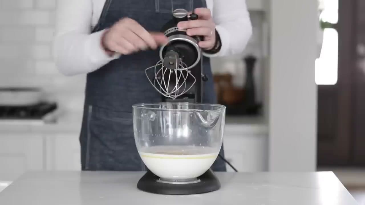 Step 4: Step 4: Add the Yolks, Vanilla, and Butter