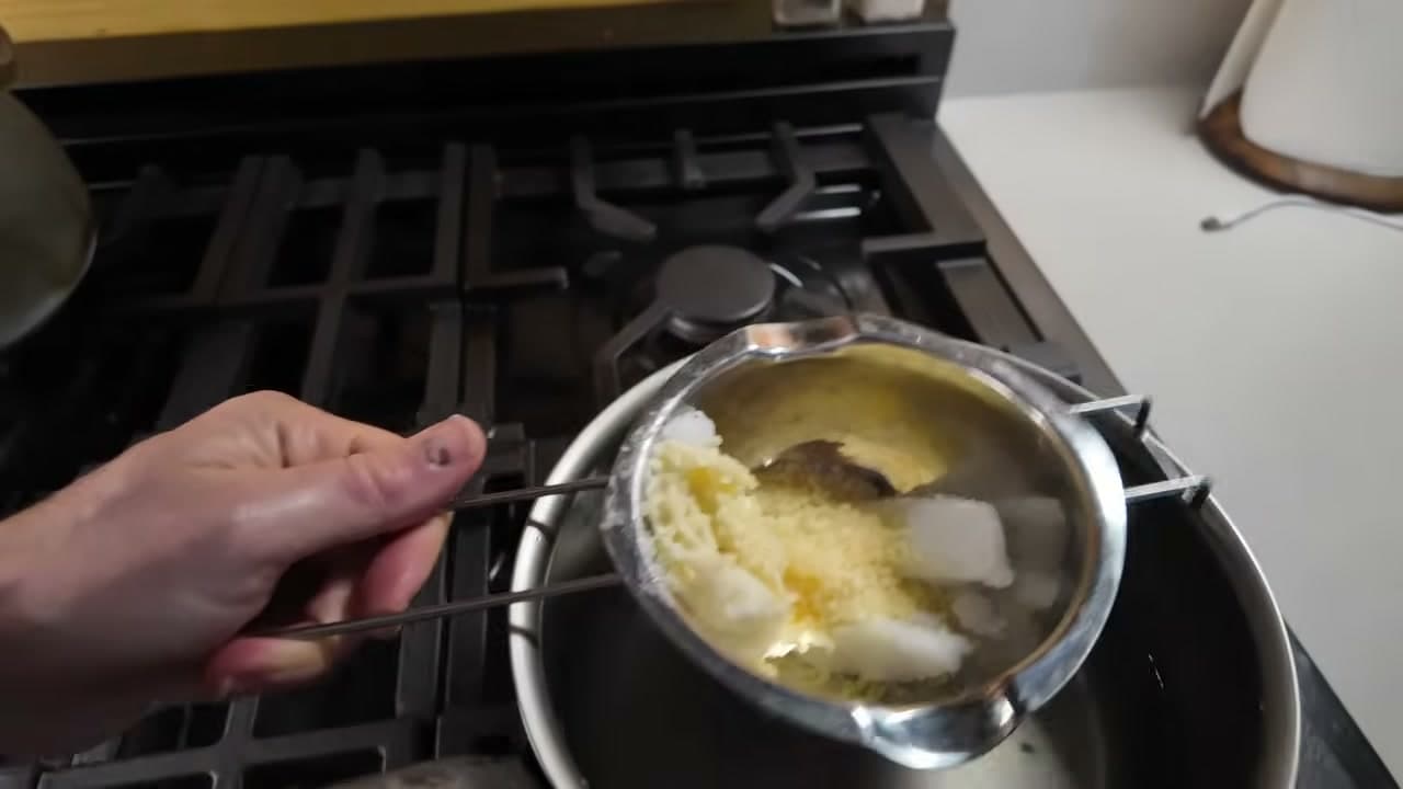 Step 3: Set the Boiler Over an Inch of Simmering Water - How to Make Lip Balm