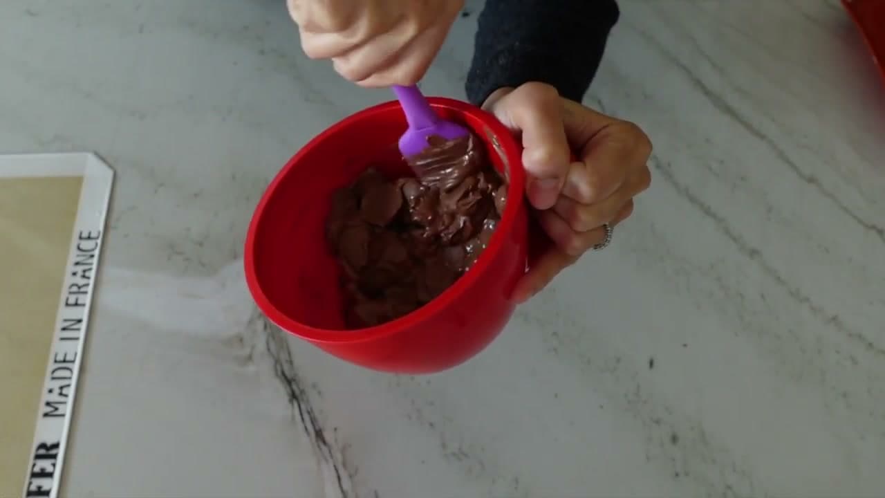 Step 2: Melt the Chocolate Wafers in 30-Second Bursts - Hot Cocoa Bomb Recipe: How to Make Them at Home