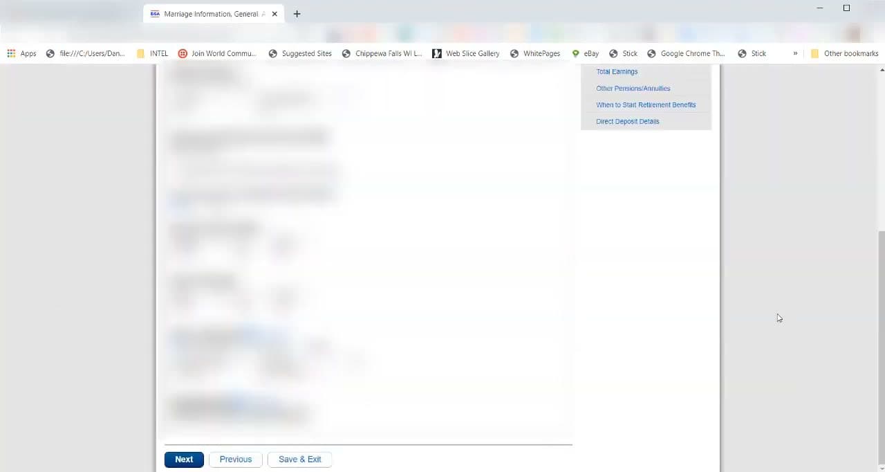Step 8: Fill Out the Family Information Section
