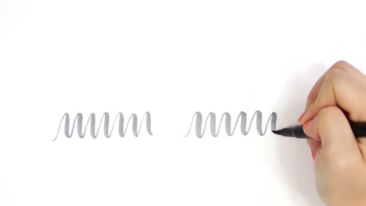 Step 2: Step 2: Practice Upstrokes and Downstrokes