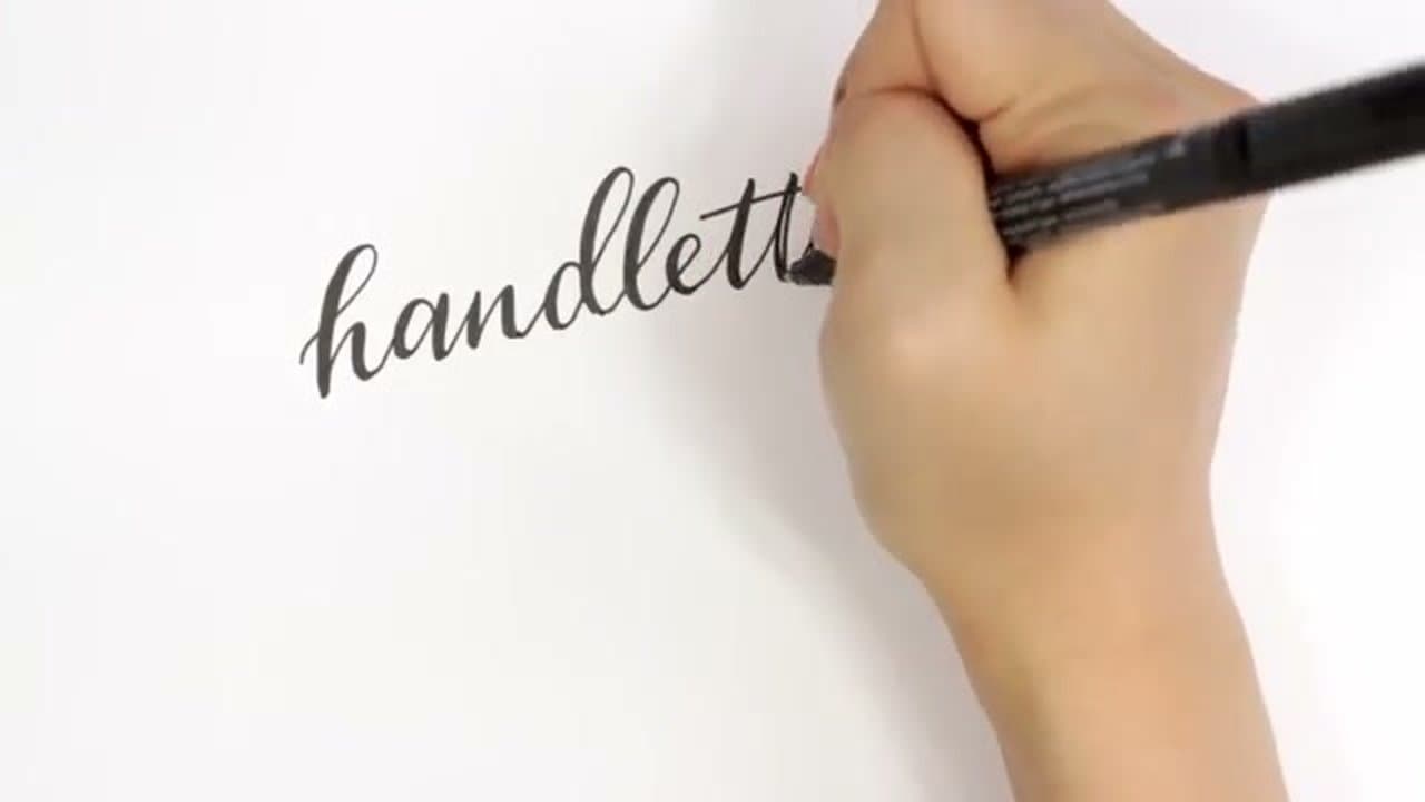 Step 7: Step 7: Fake Calligraphy with a Fine Liner