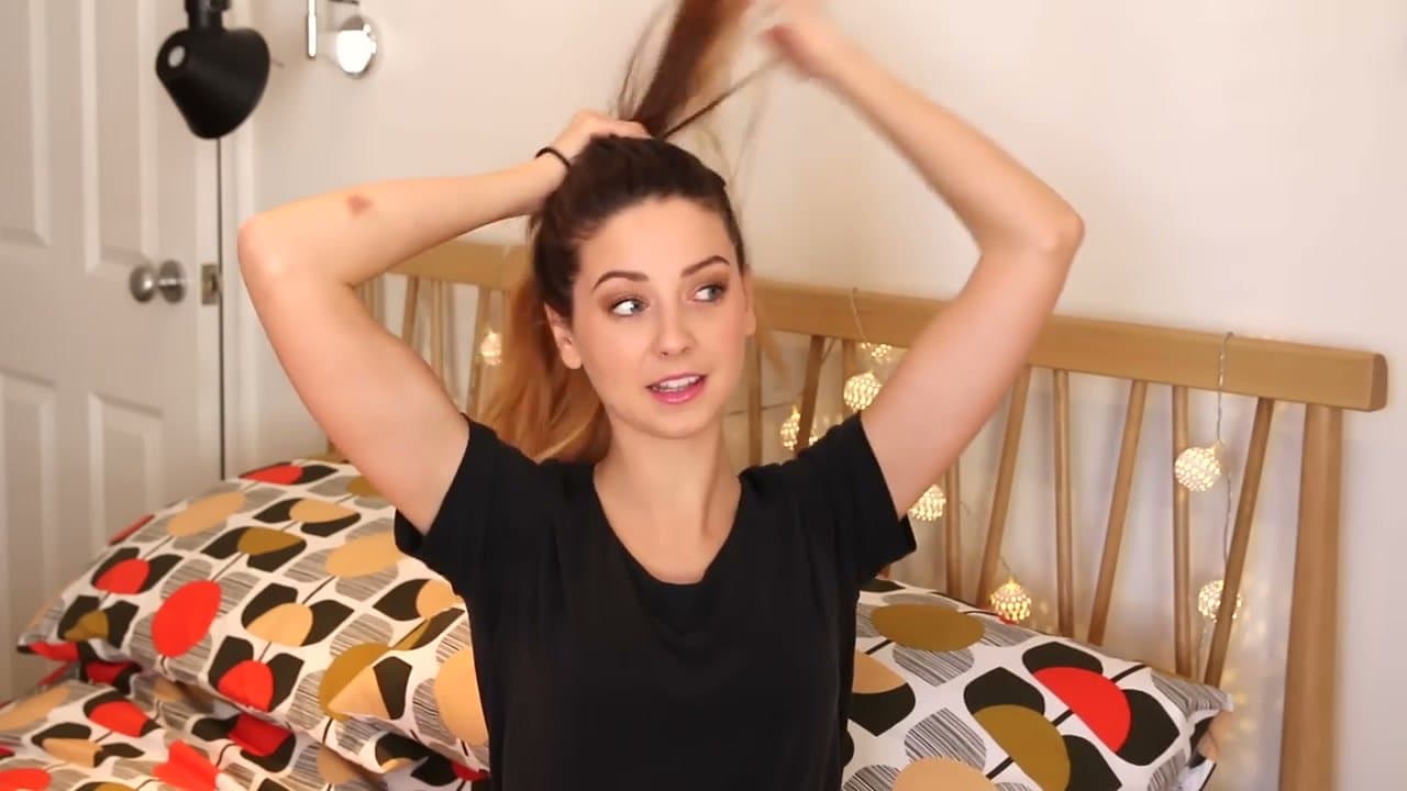 Step 2: Pull Your Hair into a High Ponytail