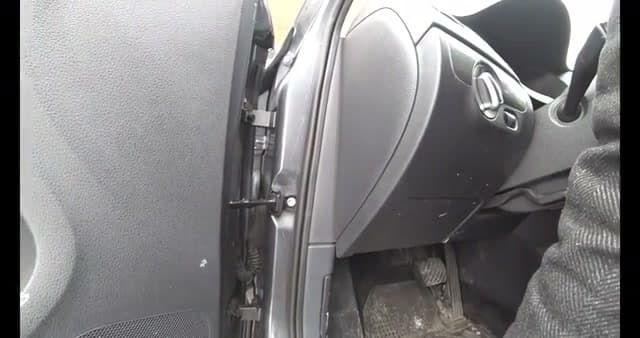 Step 2: Step 2: Park Flat and Locate the Hood Release