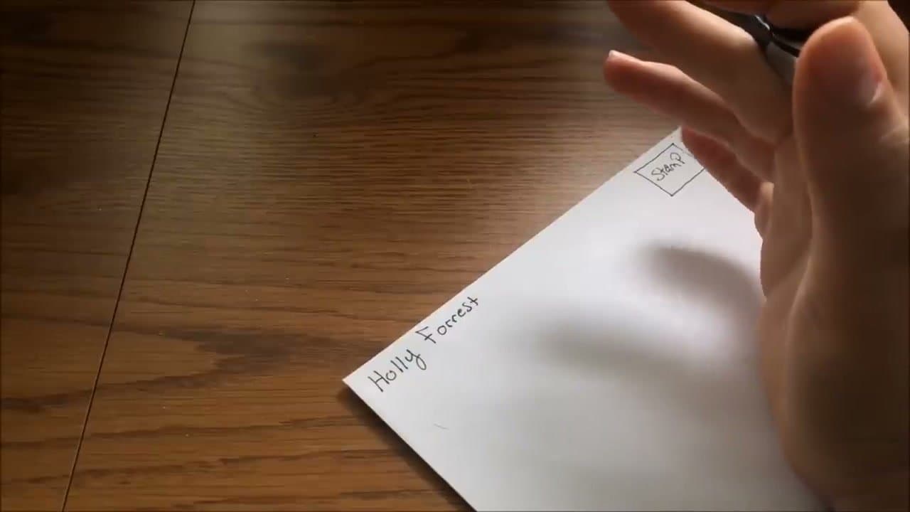 Step 2: Write Your Return Address in the Top Left