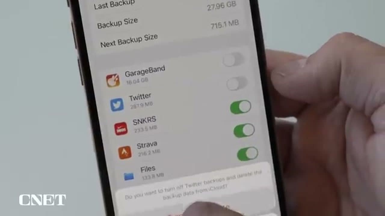 Step 2: Step 2: Trim What's in Your Backup