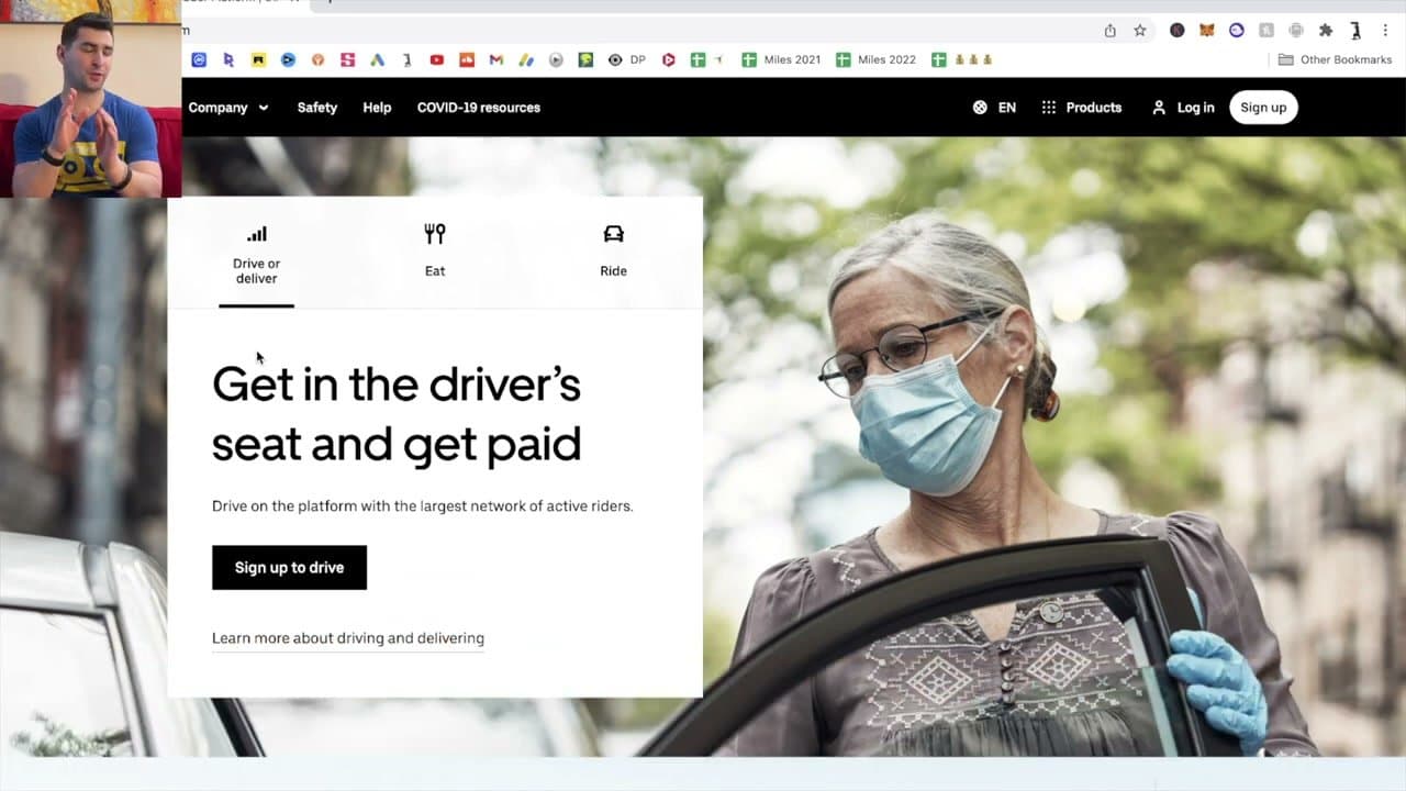 Step 1: Step 1: Go to Uber.com/Drive and Click Sign Up