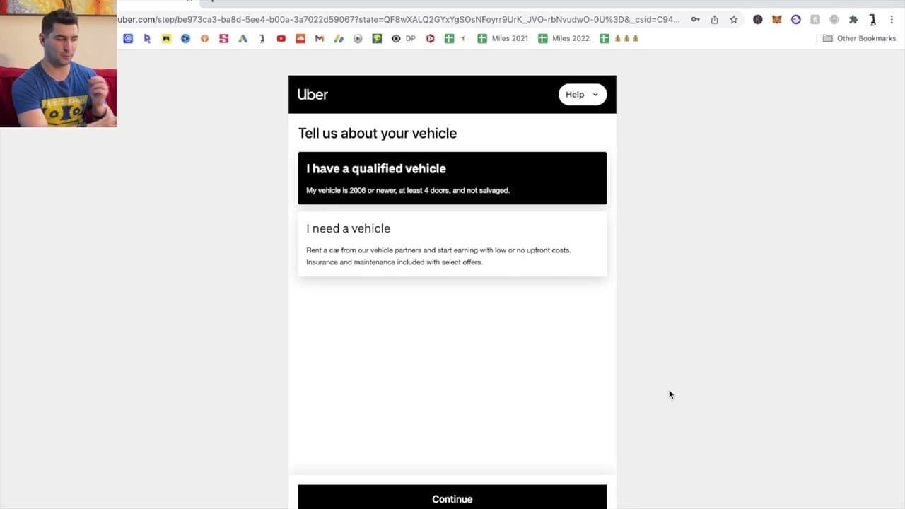 Step 4: Step 4: Tell Uber About Your Vehicle