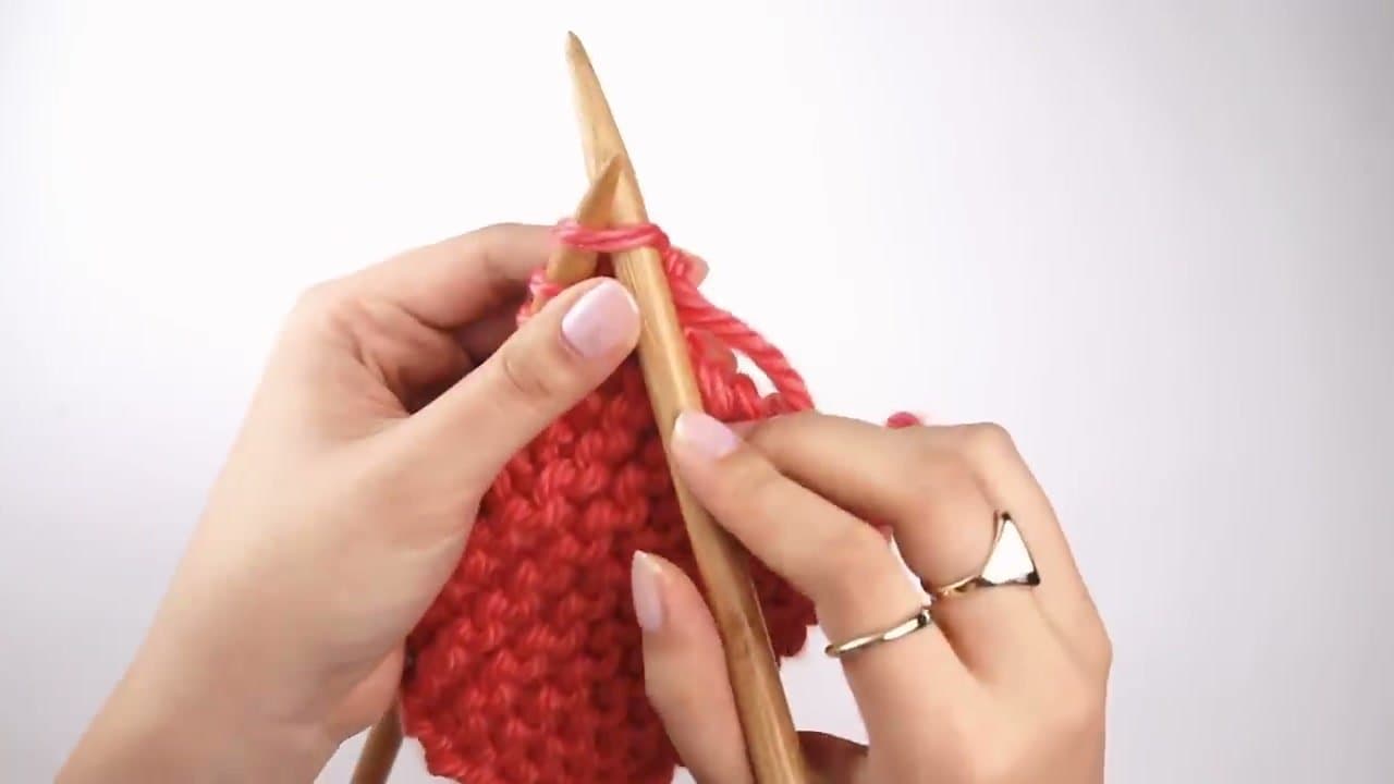 Step 1: Step 1: Knit the First Two Stitches