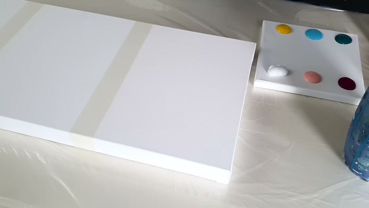 Step 1: Start With Opaque or Semi-Opaque Paint - How to Blend Acrylic Paint