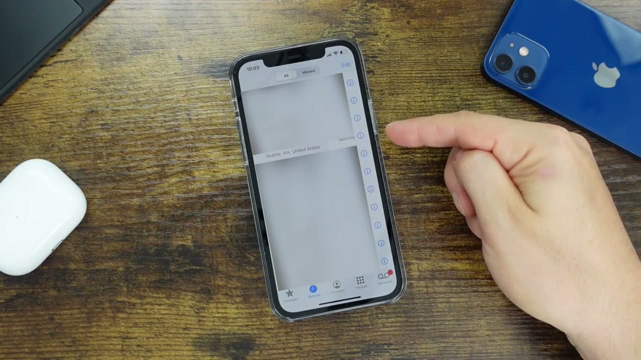 Step 2: Step 2: Tap the Info (i) Button
