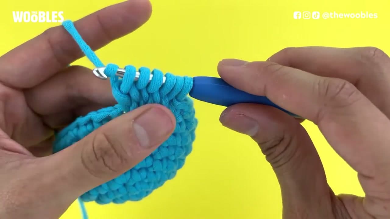 Step 5: Step 5: Join All Five Stitches Into the Bobble