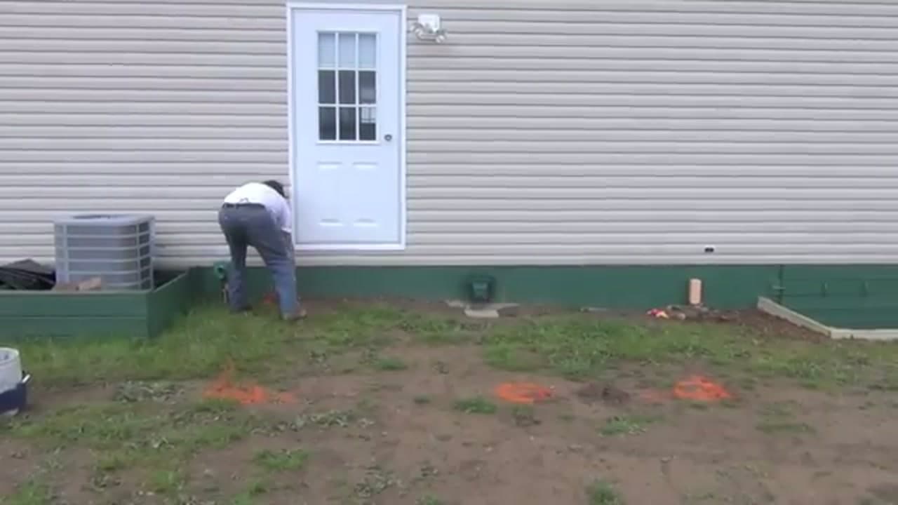Step 1: Step 1: Lay Out the Deck Footprint